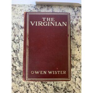 Antique The Virginian Horseman of The Plains Owen Wister 1904 Hardcover